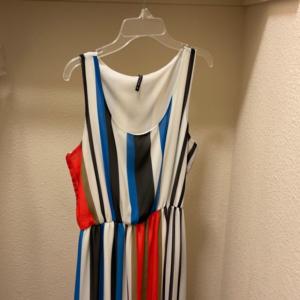 Striped Maxi Dress